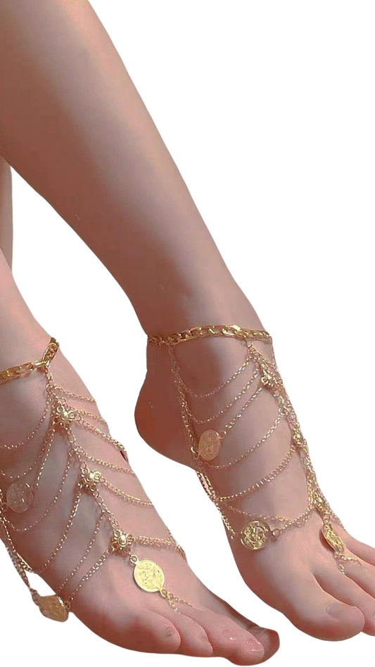 Lingerie-Inspired Ankle Bracelets